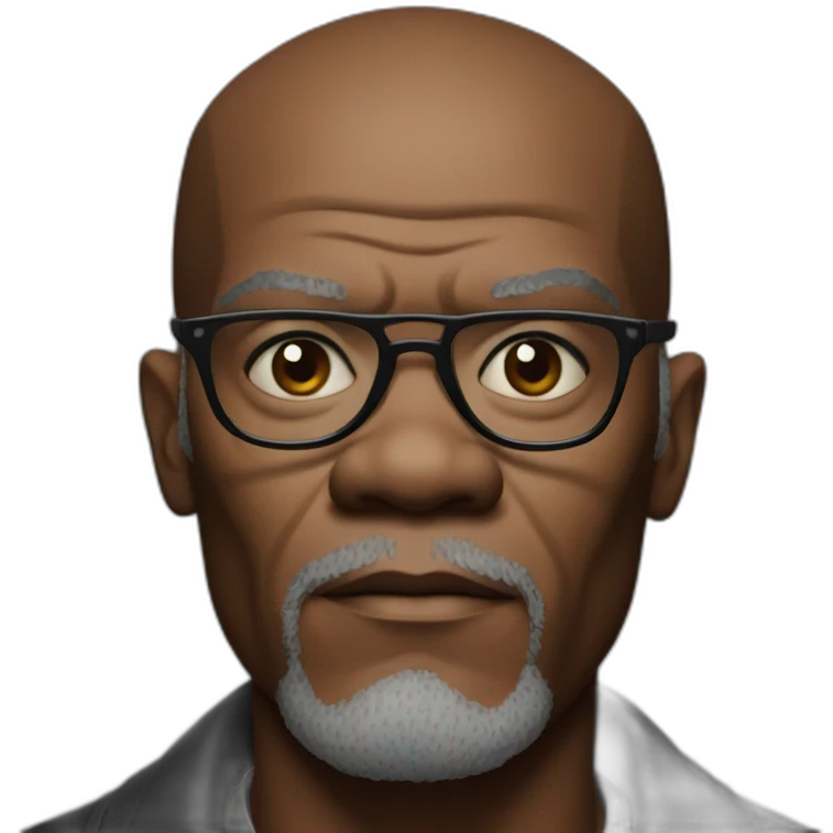 samuel l jackson younger serious emoji