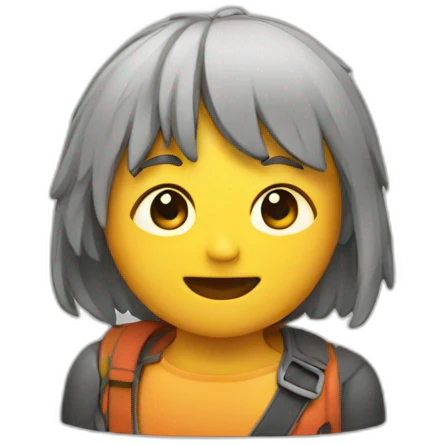 Chat multicolore emoji