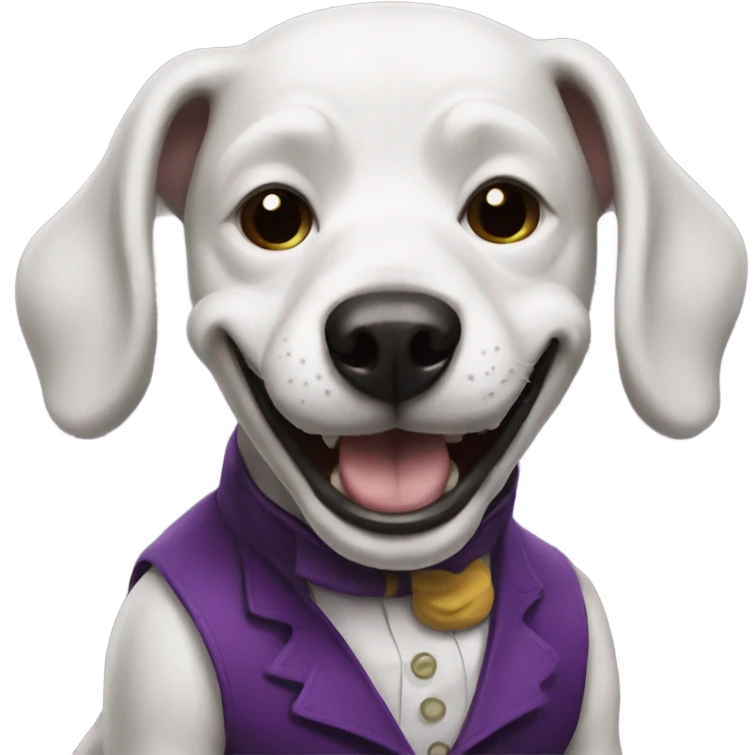 joker dog emoji