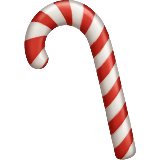 Candy cane emoji