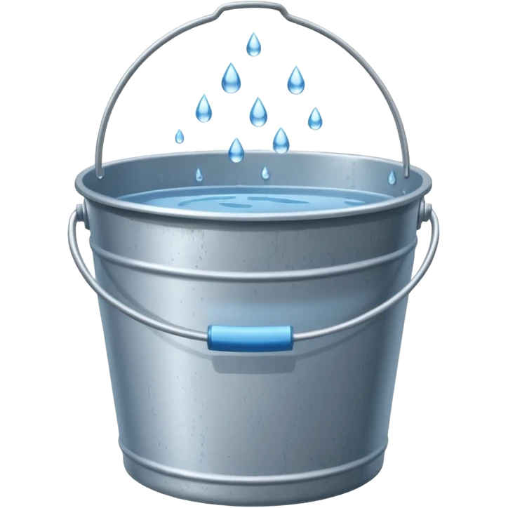 water bucket emoji