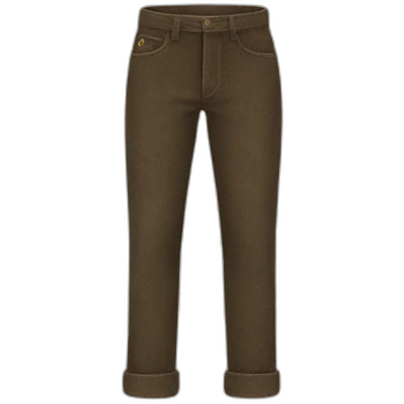 corduroy pants emoji