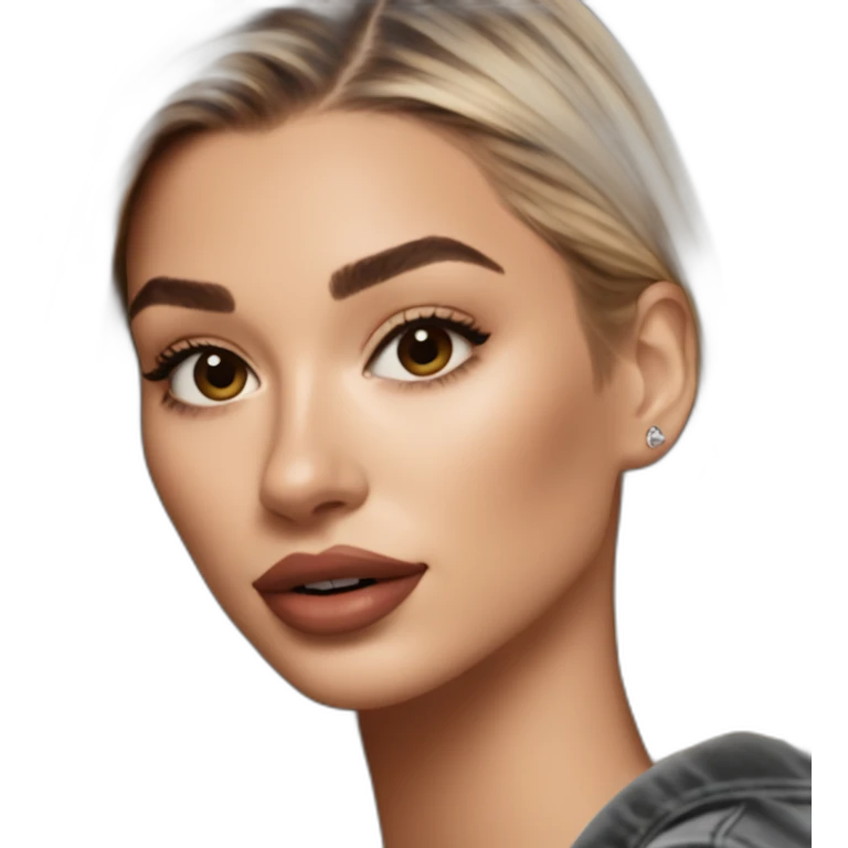 Hailey Bieber emoji