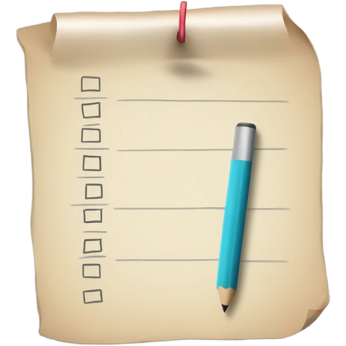 To do list emoji