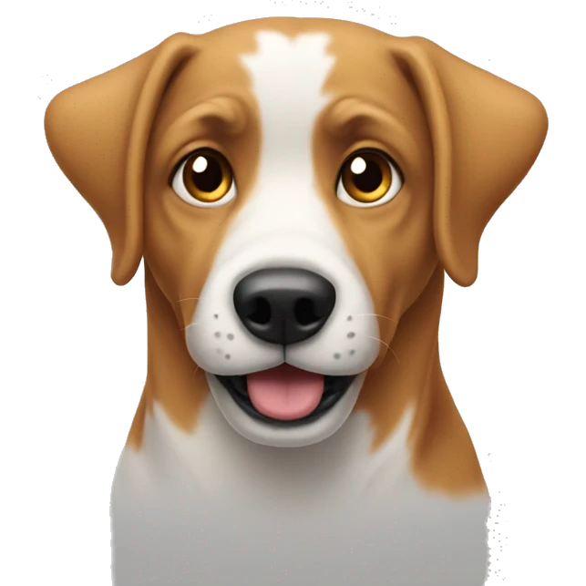 dumb dog emoji
