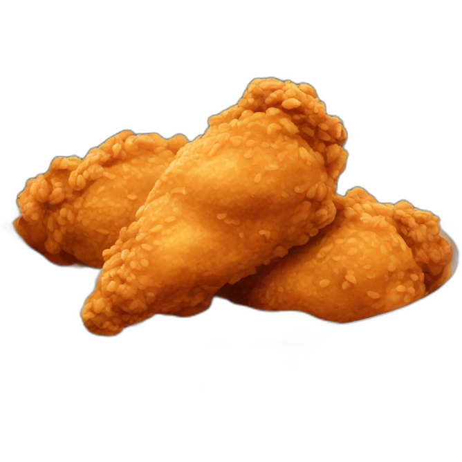 fried chicken and boba emoji