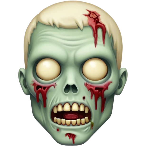 hot zombie emoji