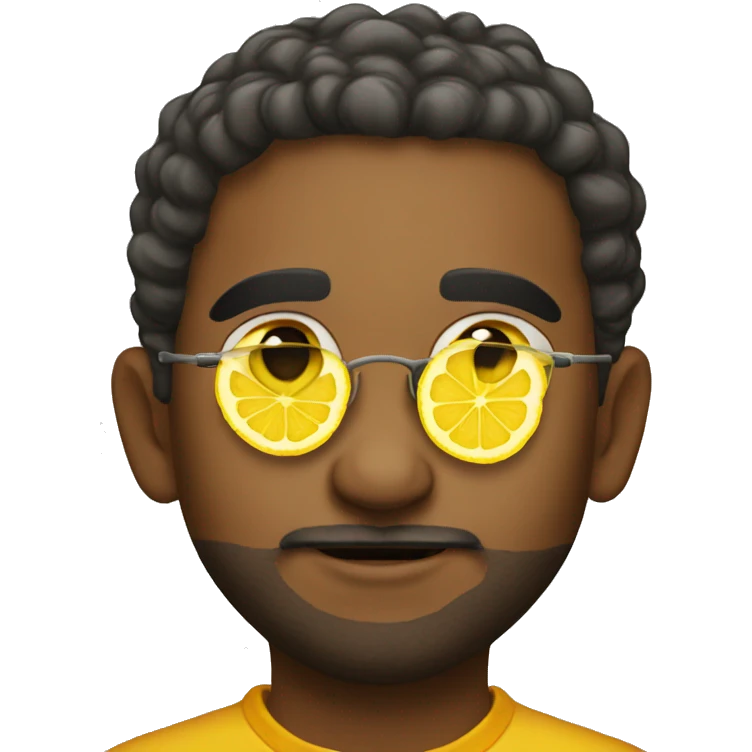 Lemon saffron feeling emoji