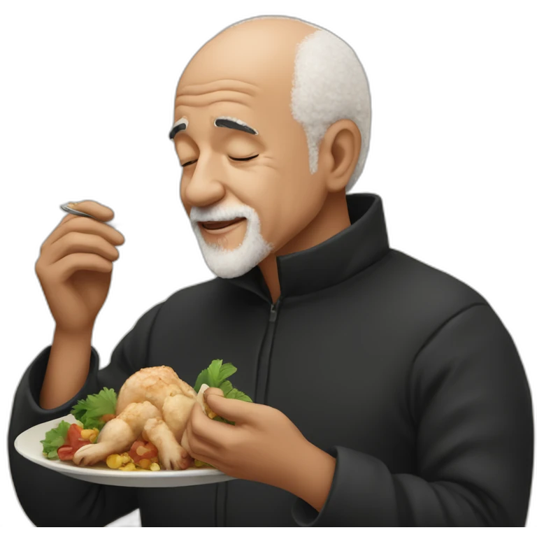 paulo coelho eating rabbit emoji