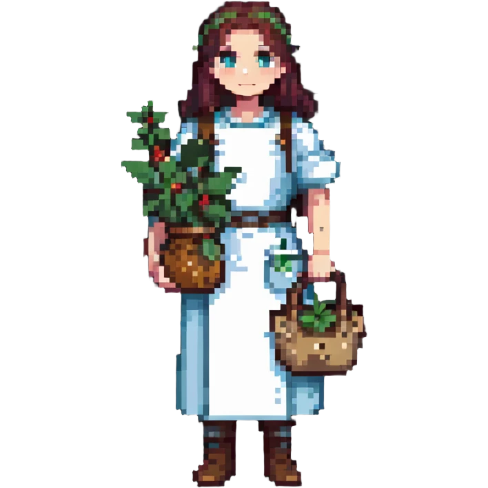 Healer with herbs bag emoji