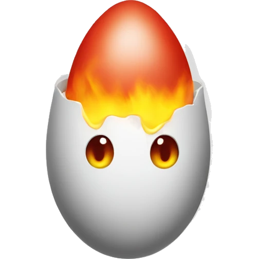 Devilish egg emoji