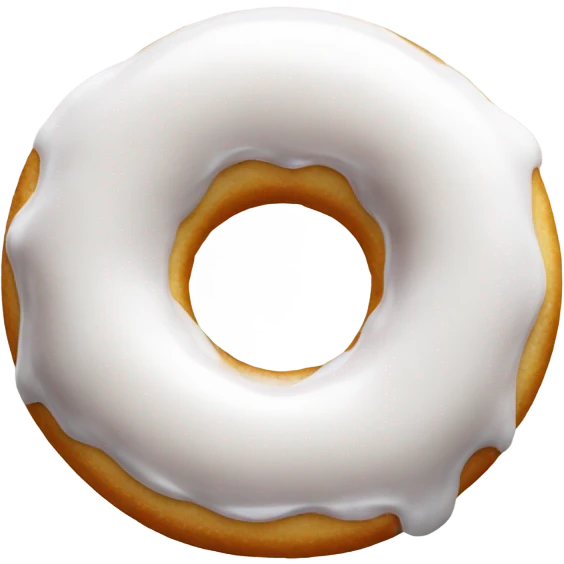Donut with Sugar glace emoji