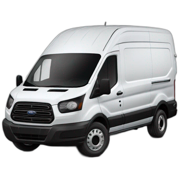 Ford transit white mk7 emoji