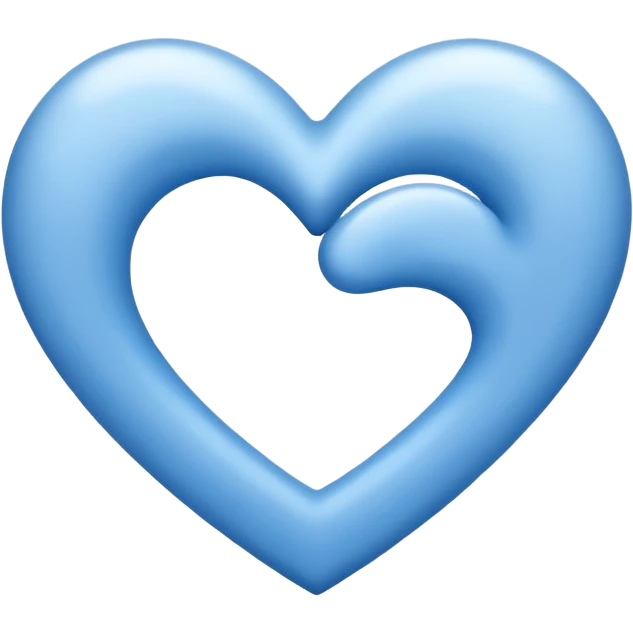 ❤️🩵🤍 emoji