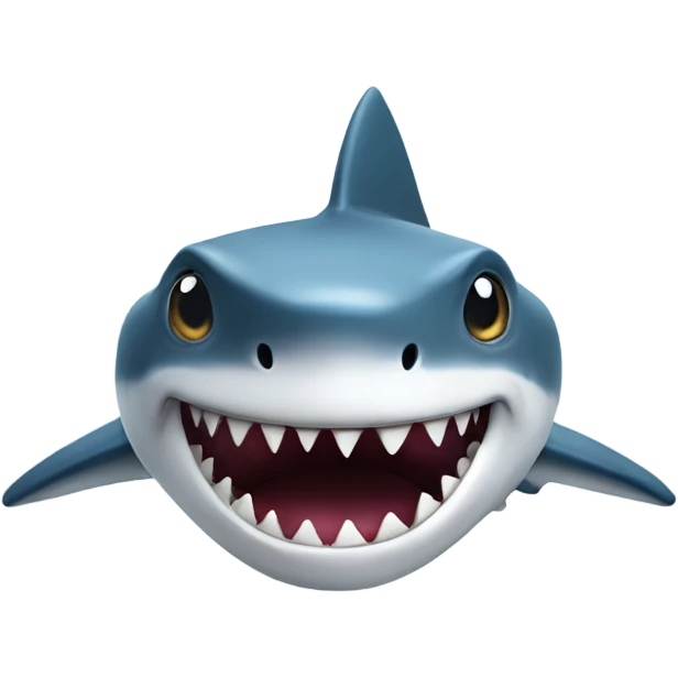 shark with star eyes emoji