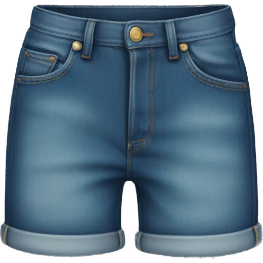 Jean shorts emoji