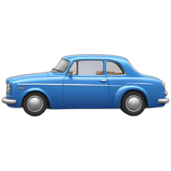 Birthday car emoji