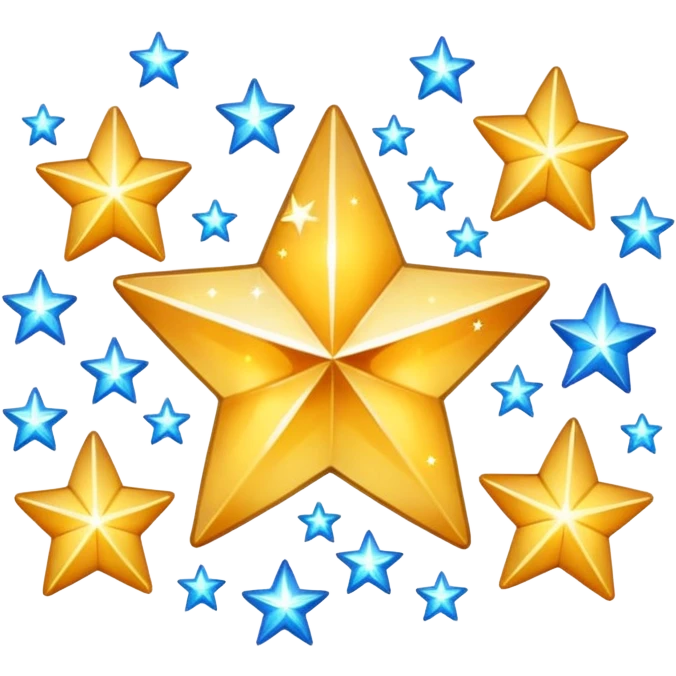 Stars and sparkles emoji