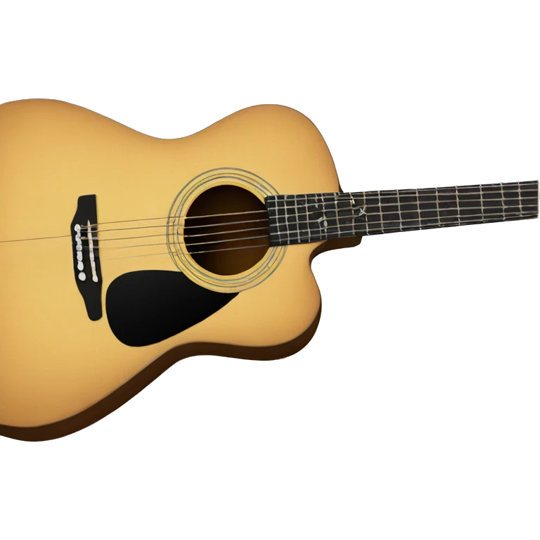 acoustic guitar emoji