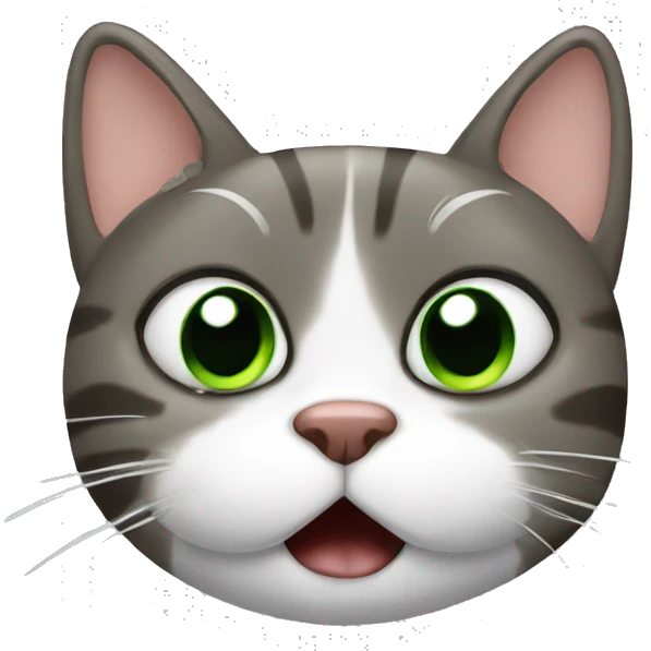 cat with bad breath emoji