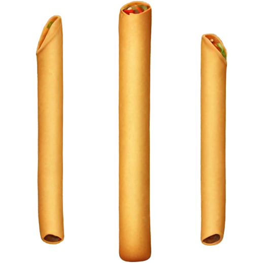 A high taquito emoji
