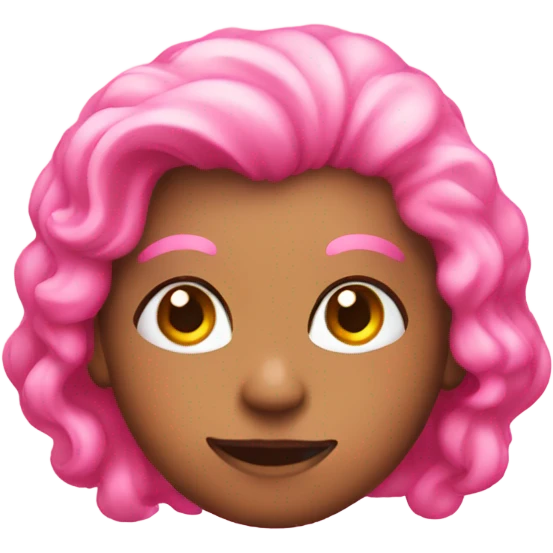 Pink valentines emoji