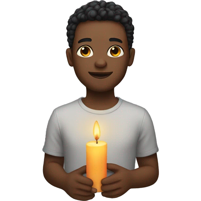 I'm holding a candle emoji