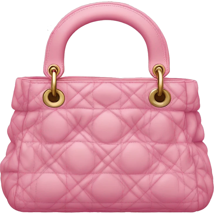 pink dior bag emoji