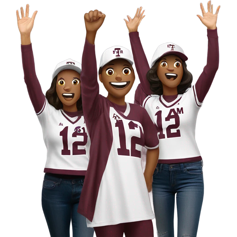 Texas a&m 12th man  emoji