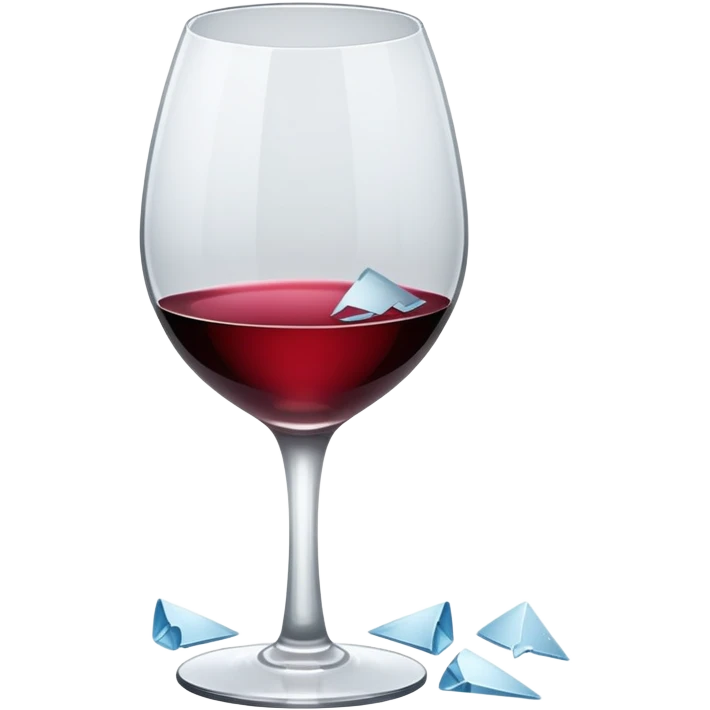 broken wine glass emoji