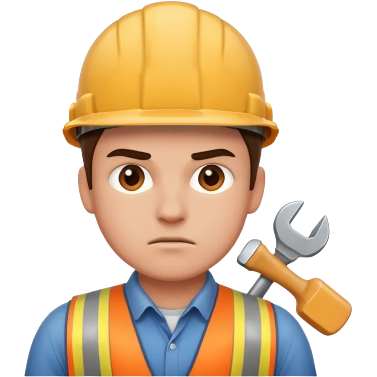 the restless builder emoji