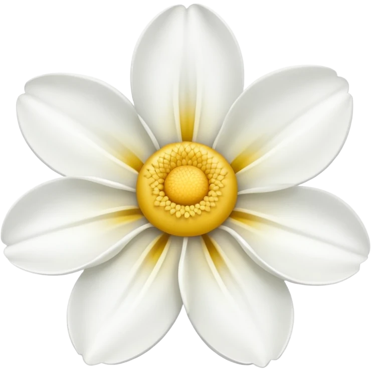 white flower emoji