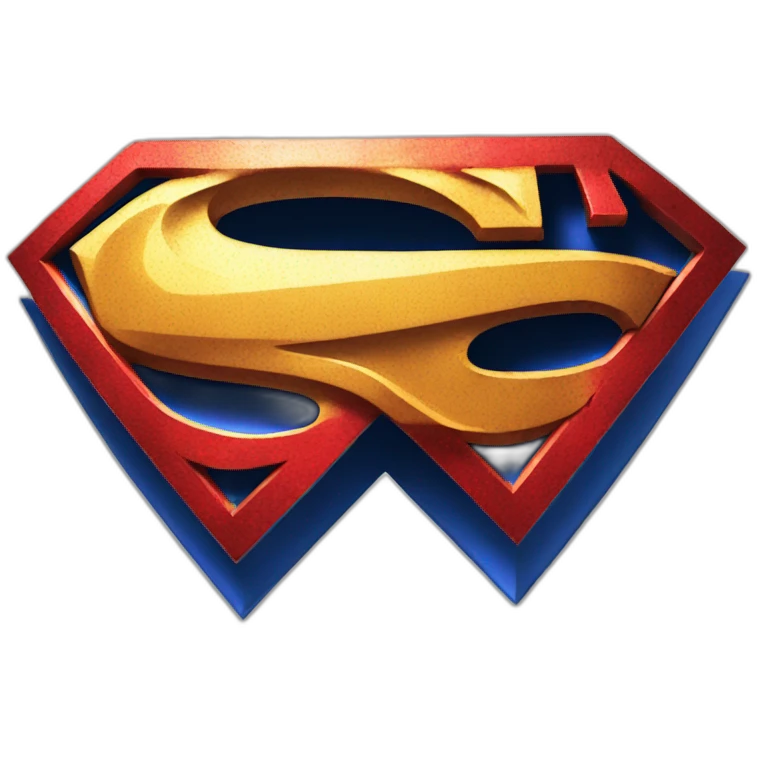 superman logo with Z emoji