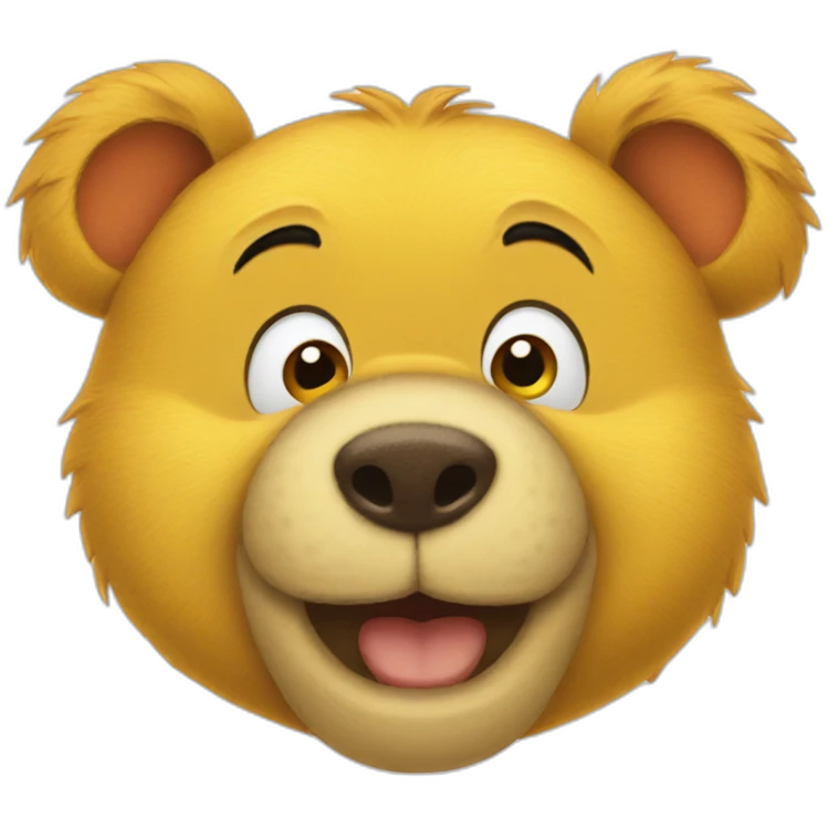 Pooh face emoji
