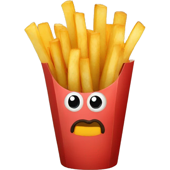 fries patato emoji