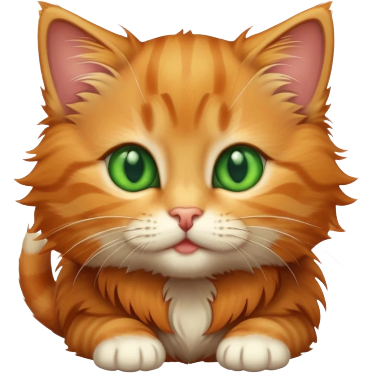 Ginger tabby kitten emoji