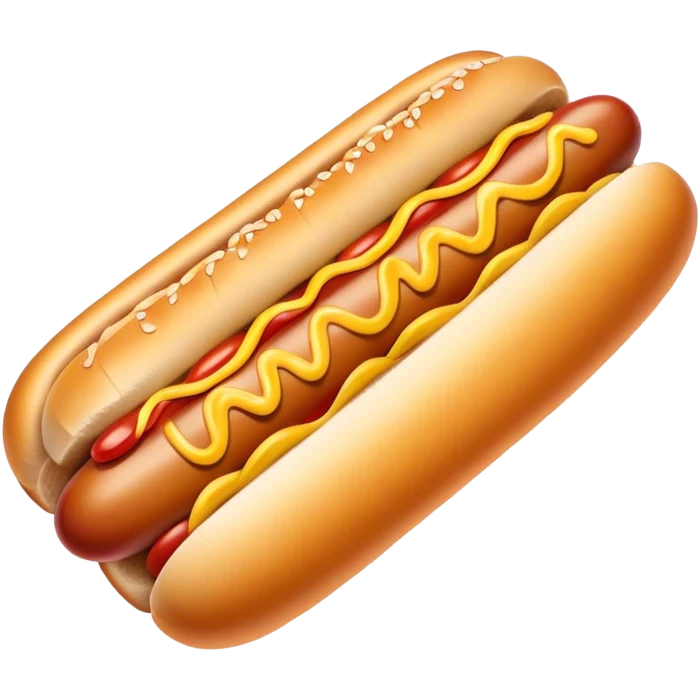 one hotdog emoji