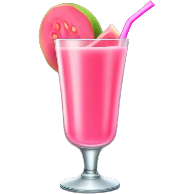 Guava juice emoji