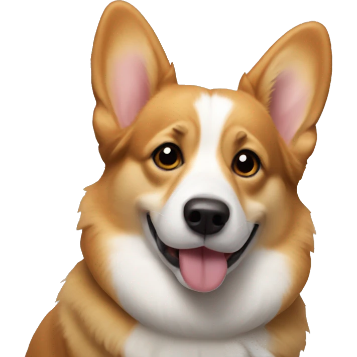 A corgi emoji