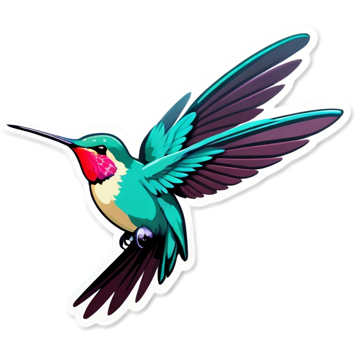 Humming bird emoji