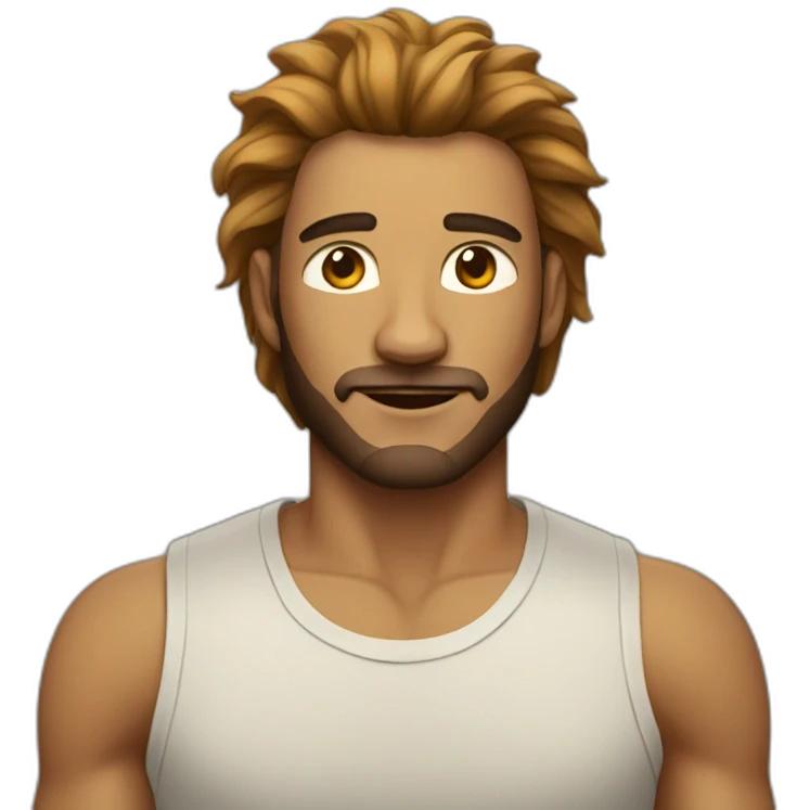 man-with-lion-body emoji