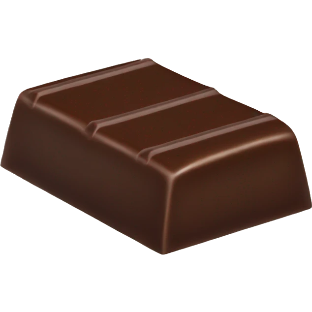 chocolate bar emoji
