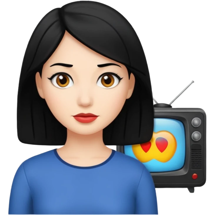 TV woman from Skividi toilet emoji