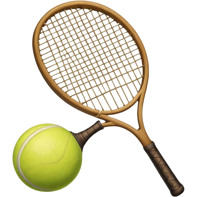 Racket and ball emoji