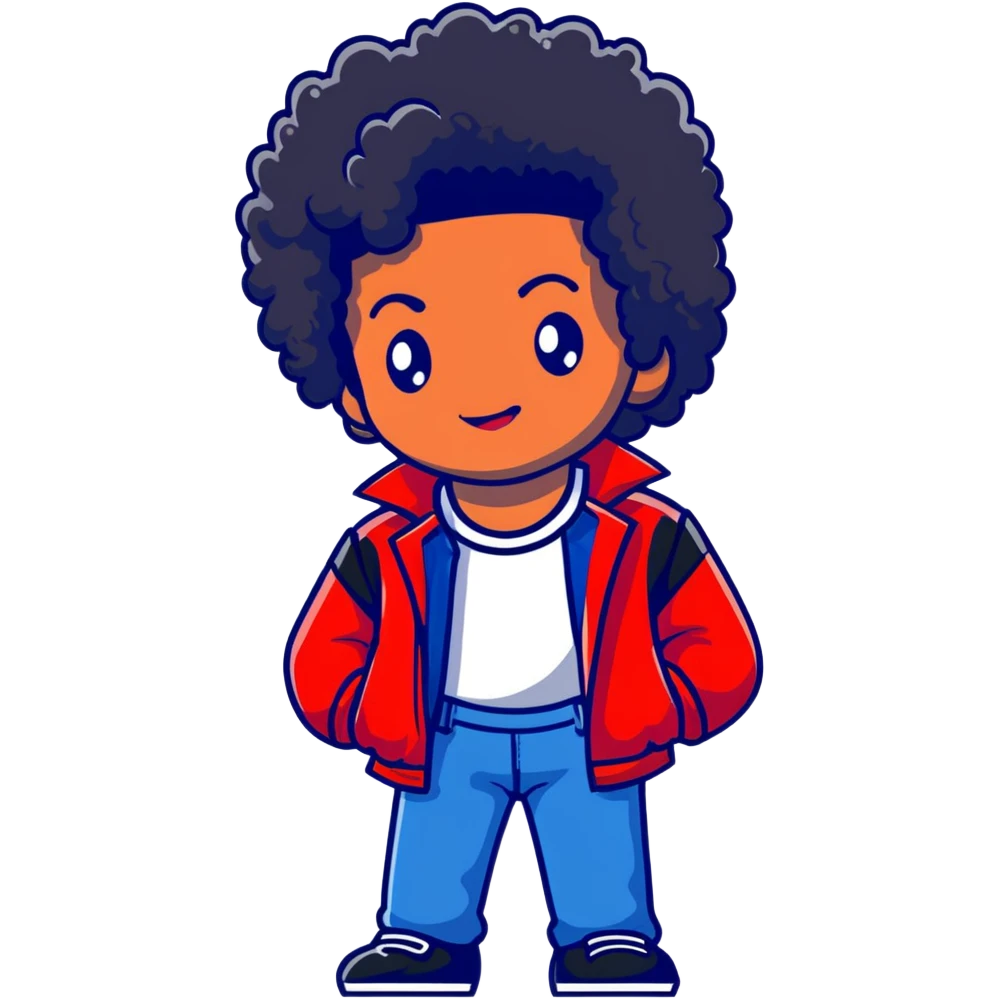 Michael Jackson as a kid emoji