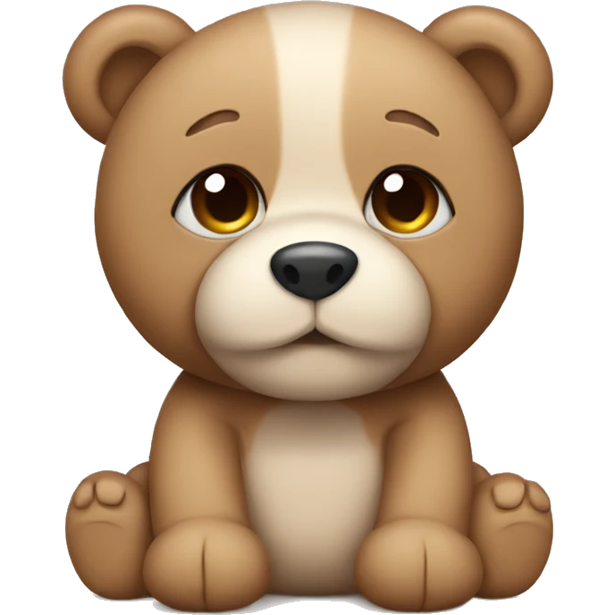 Cute Teddy emoji