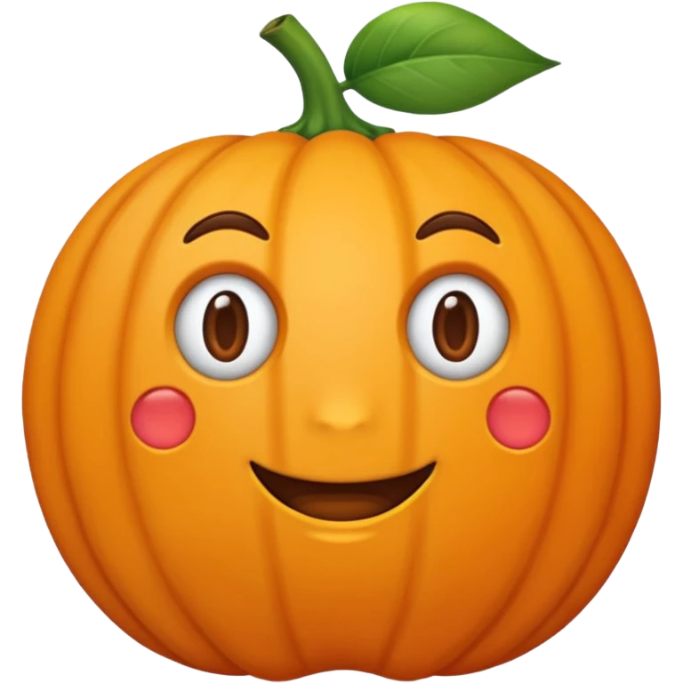 Hace la fruta damasco emoji