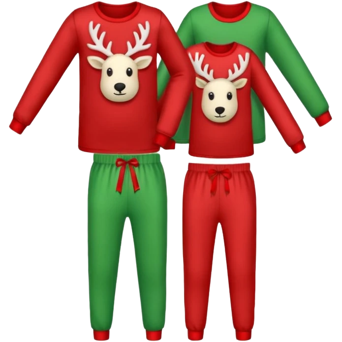 xmas pajamas unisex emoji