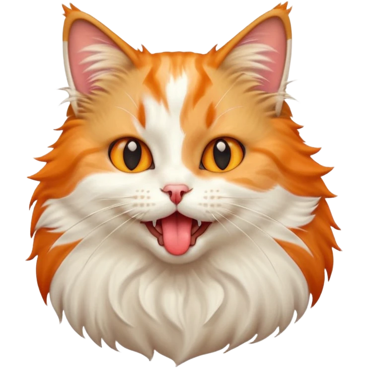 Cat with tongue out emoji