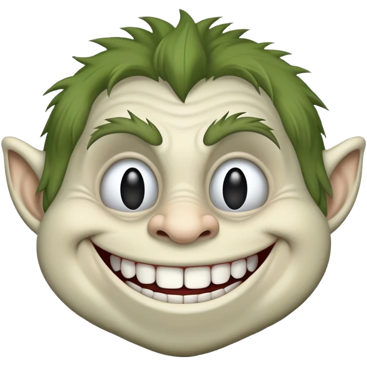 Troll face emoji